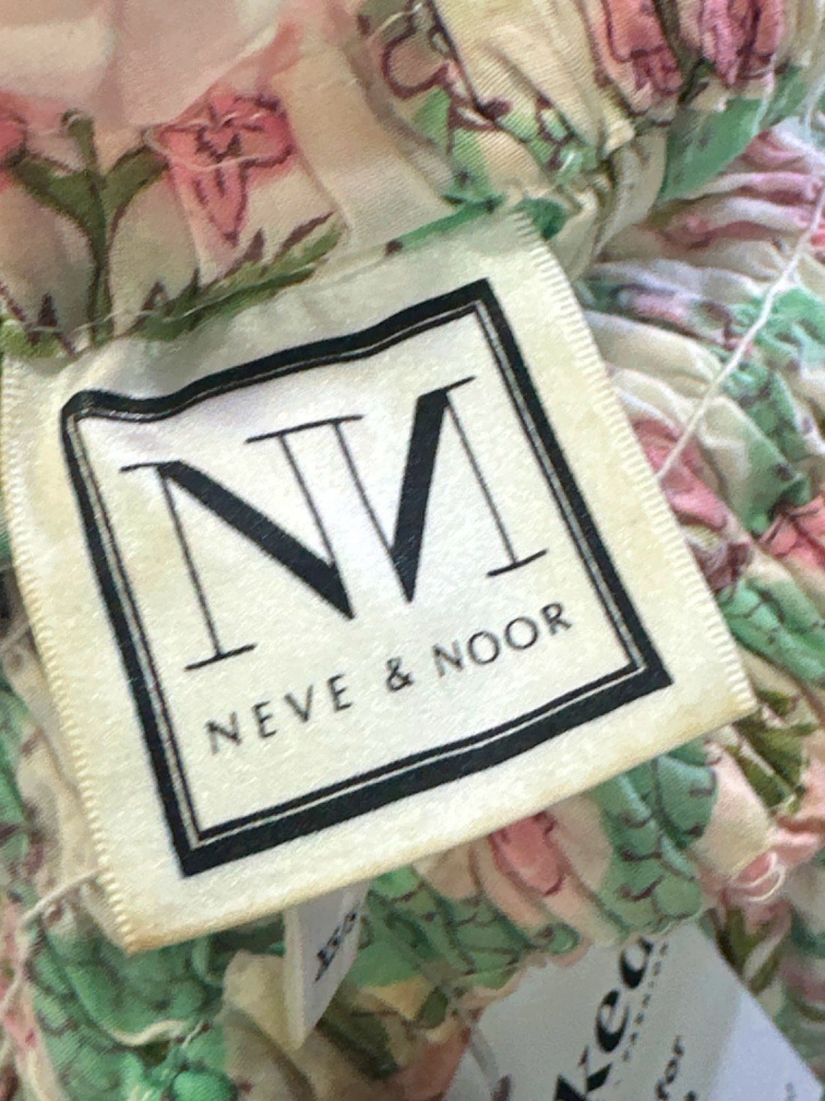 Neve & Noor Pastel Floral Maxi Dress UK XS/S