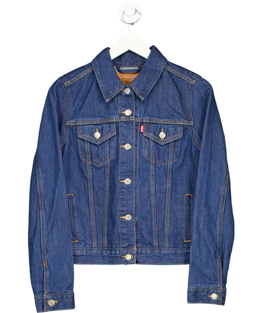 levis Blue The Original Trucker Denim Jacket UK M