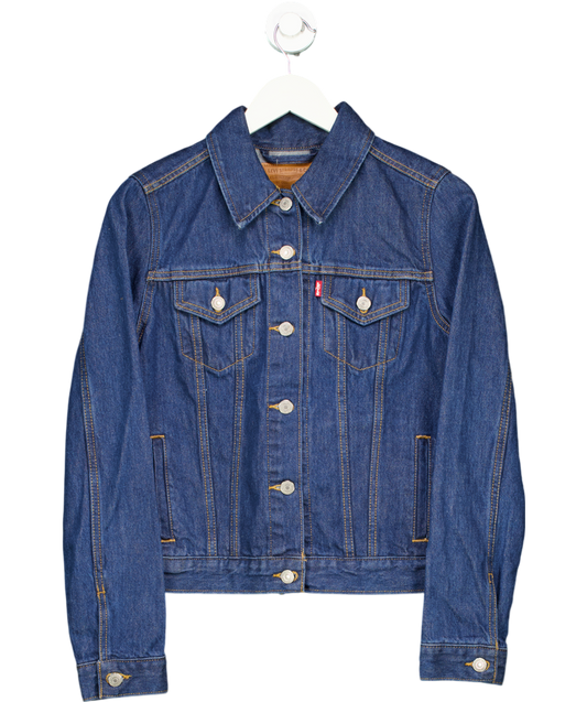 levis Blue The Original Trucker Denim Jacket UK M