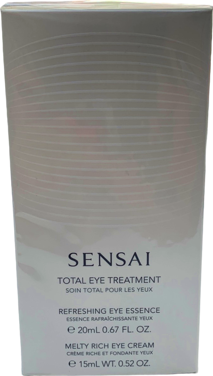 SENSAI Total Eye Treatment Refreshing Eye Essence 20ml Melty Rich Eye Cream 15ml