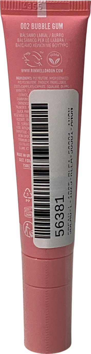 Rimmel Oh My Gloss! Butter Me Up 002 15ml