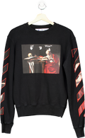 Off-White Black Caravaggio Painting sweatshirt UK XS