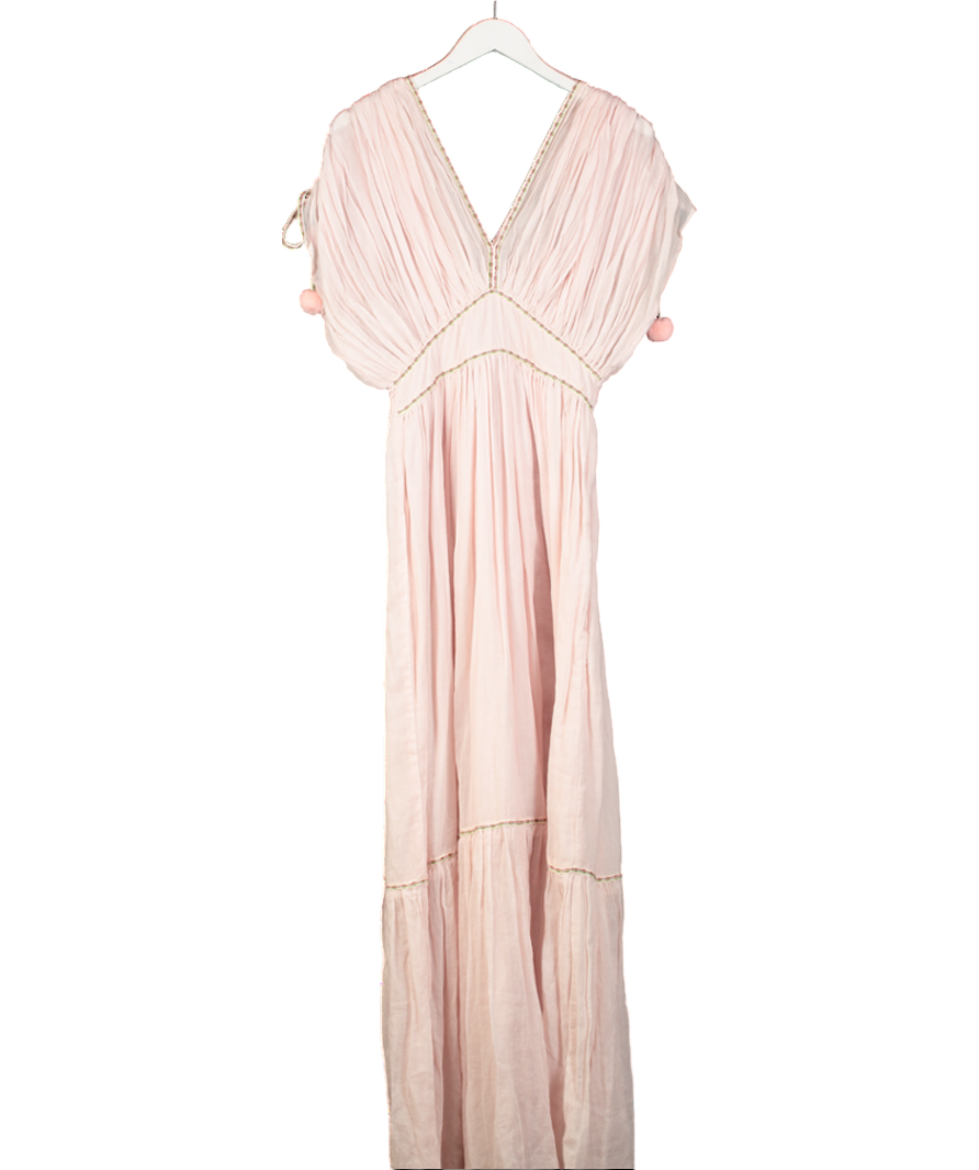 Pitusa Blush Pink Clara Maxi Dress One Size
