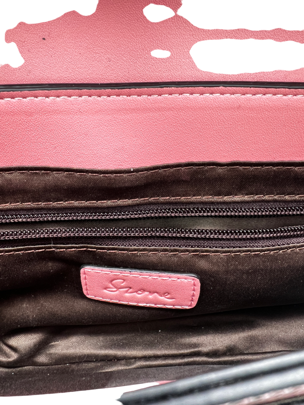 snake Pink Snake Effect Bag