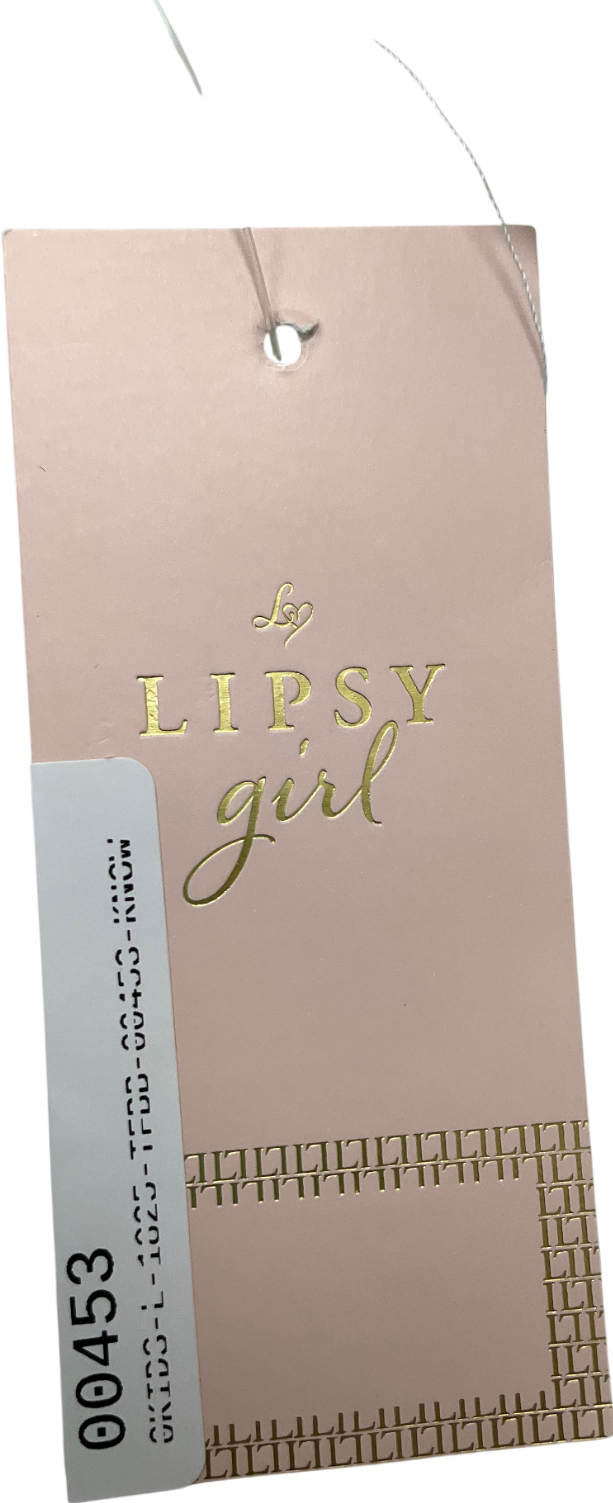 lipsy london White Puff Sleeve Pearl Detail  Bubble Hem Occasion Dress 6 Years