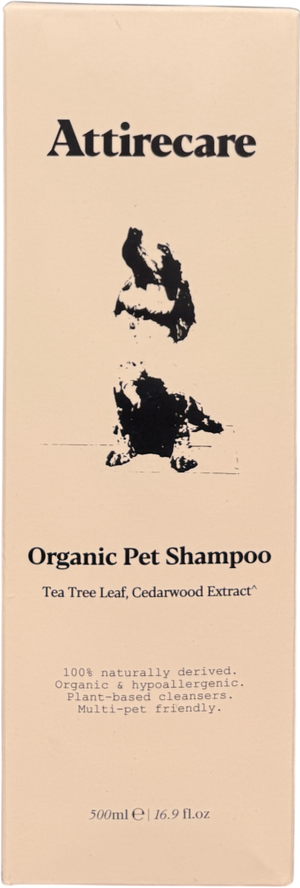 Attirecare White Organic Dog Shampoo 500ml No Size