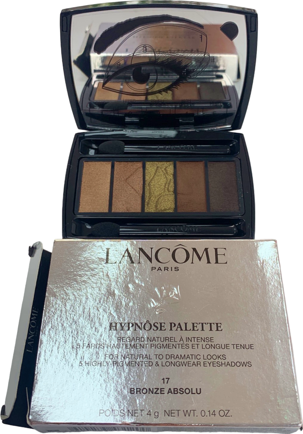 Lancome Hypnose Palette Bronze Absolu 17 4g