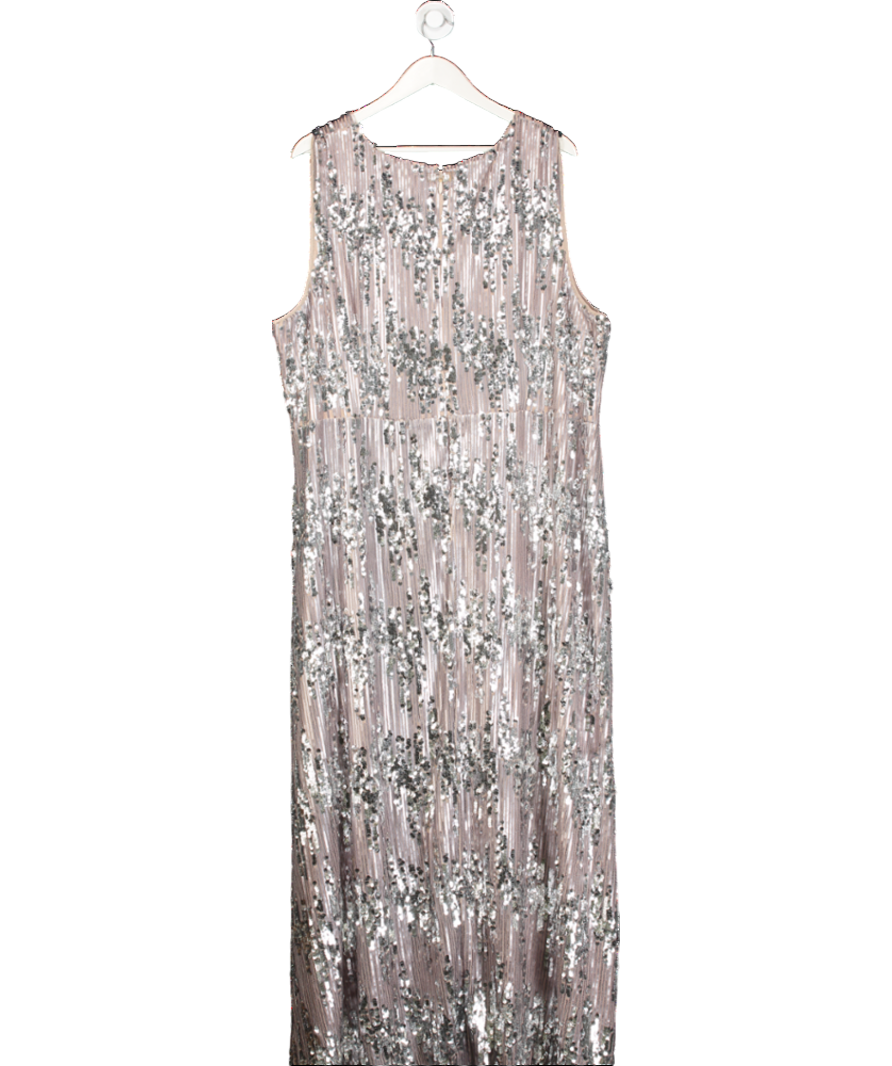 Phase Eight Metallic Daphne Sequin Maxi Dress UK XXL