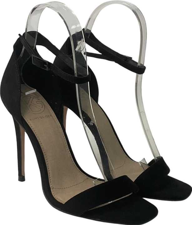 Kurt Geiger Black Suede Heels UK 3 EU 36 👠