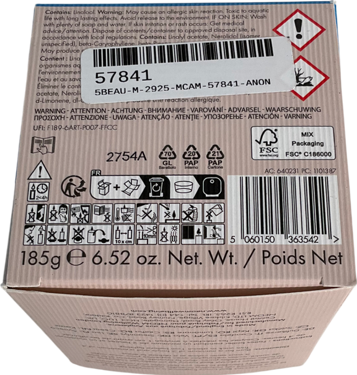 NEOM White Wellbeing Real Luxury De-stress Travel Scented Candle One Size