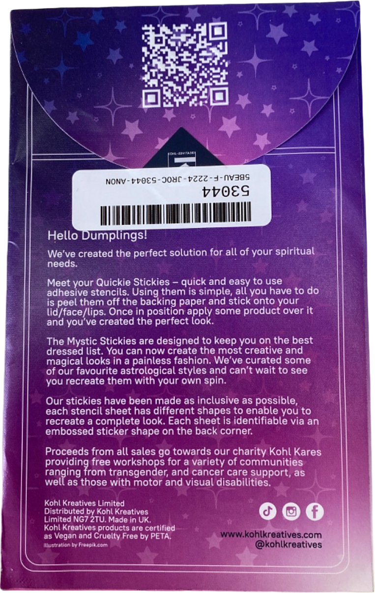 Kohl Kreatives Quickie Stickies Mystic Stickies