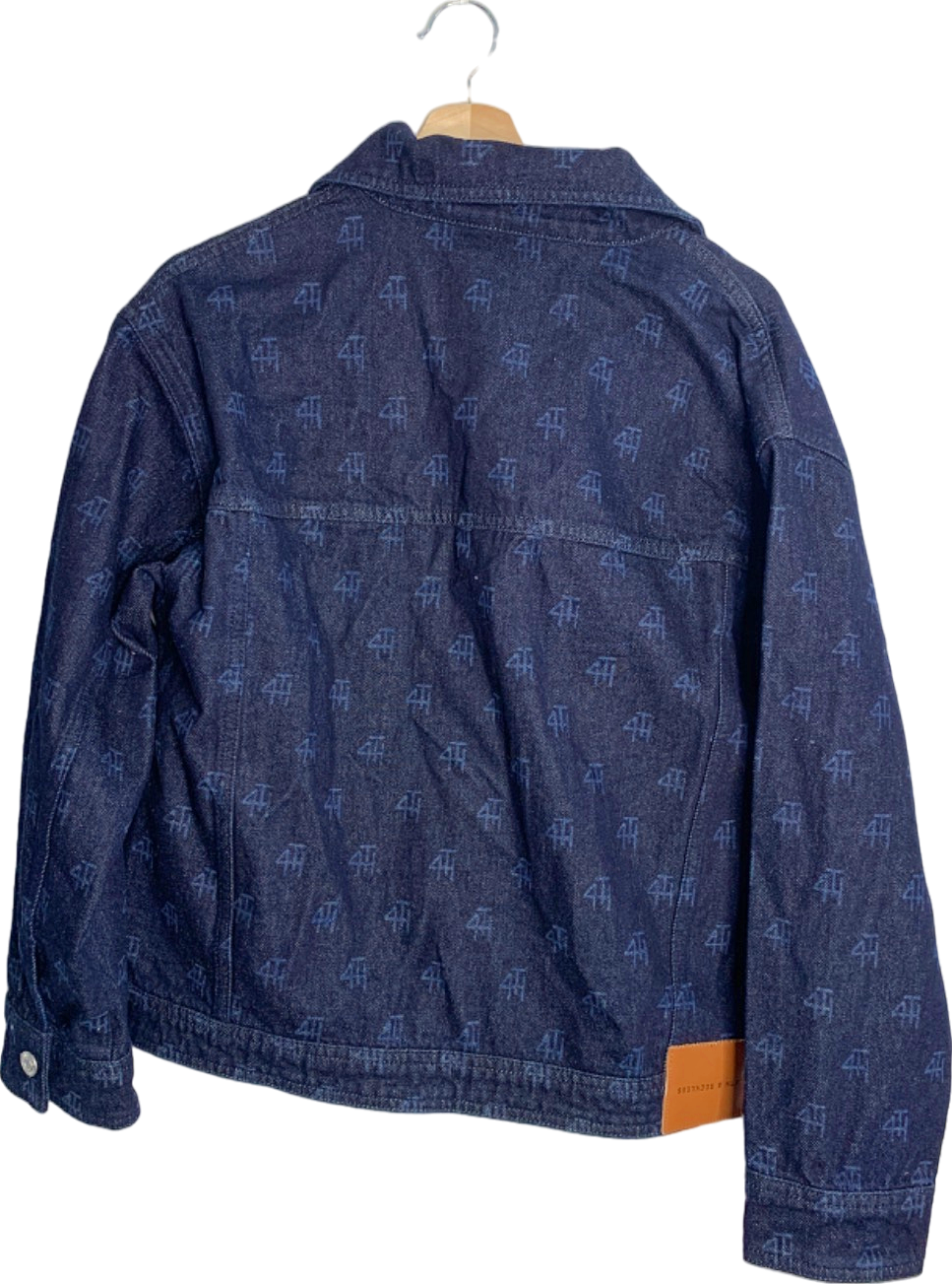 4th & Reckless Blue Wide Oversized Denim Jacket Size 10