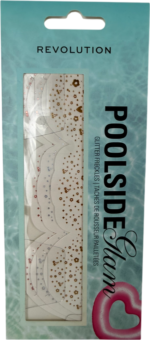 Revolution Poolside Neon Glitter Temporary Freckle Tattoos one size