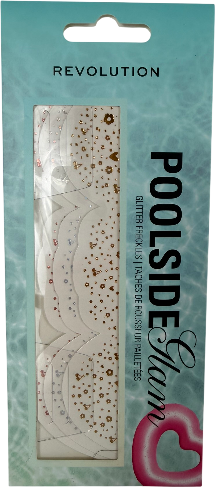 Revolution Poolside Neon Glitter Temporary Freckle Tattoos one size