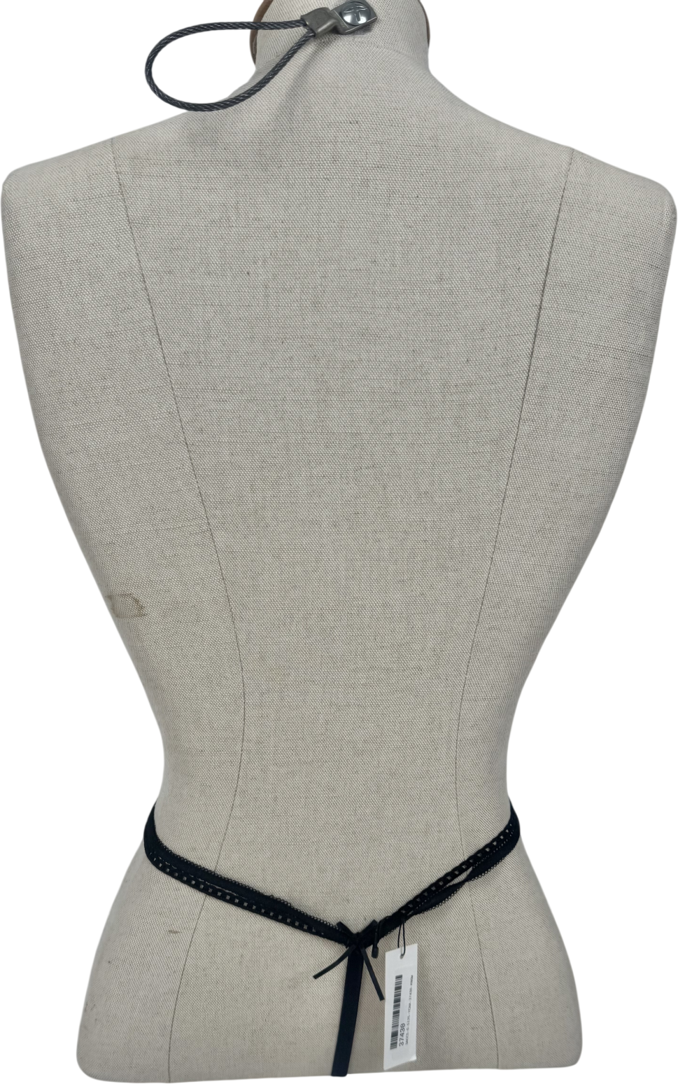 Lounge Underwear Black Vida Thong UK M