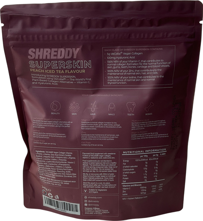 superskin Peach Iced Tea Superskin 240g