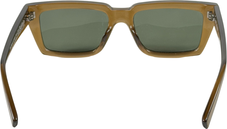 LE SPECS Brown Nocturnal Habit Umber Polarised Sunglasses