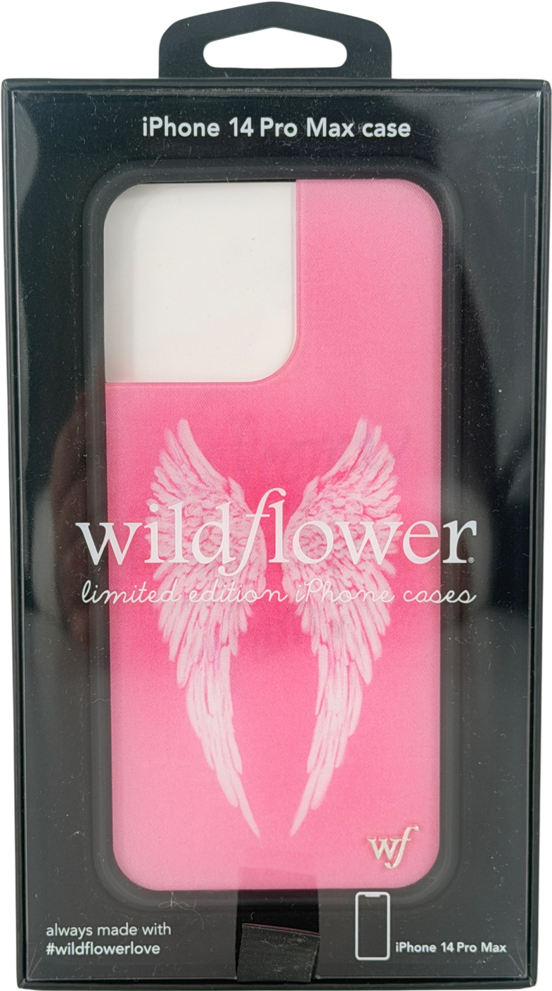 Wildflower Pink Iphone 14 Pro Max Case Angel Baby One Size