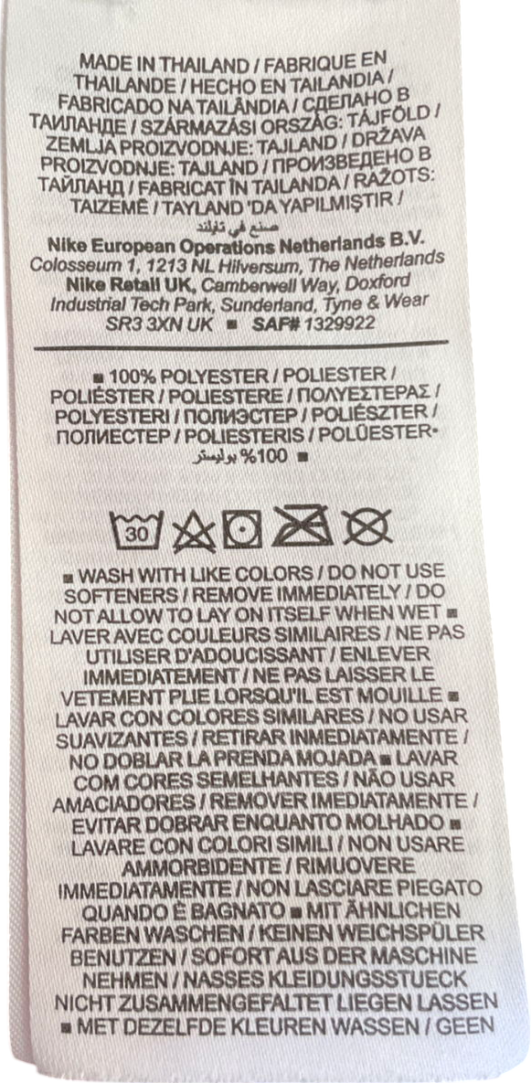 Jordan White Sport Shorts UK S