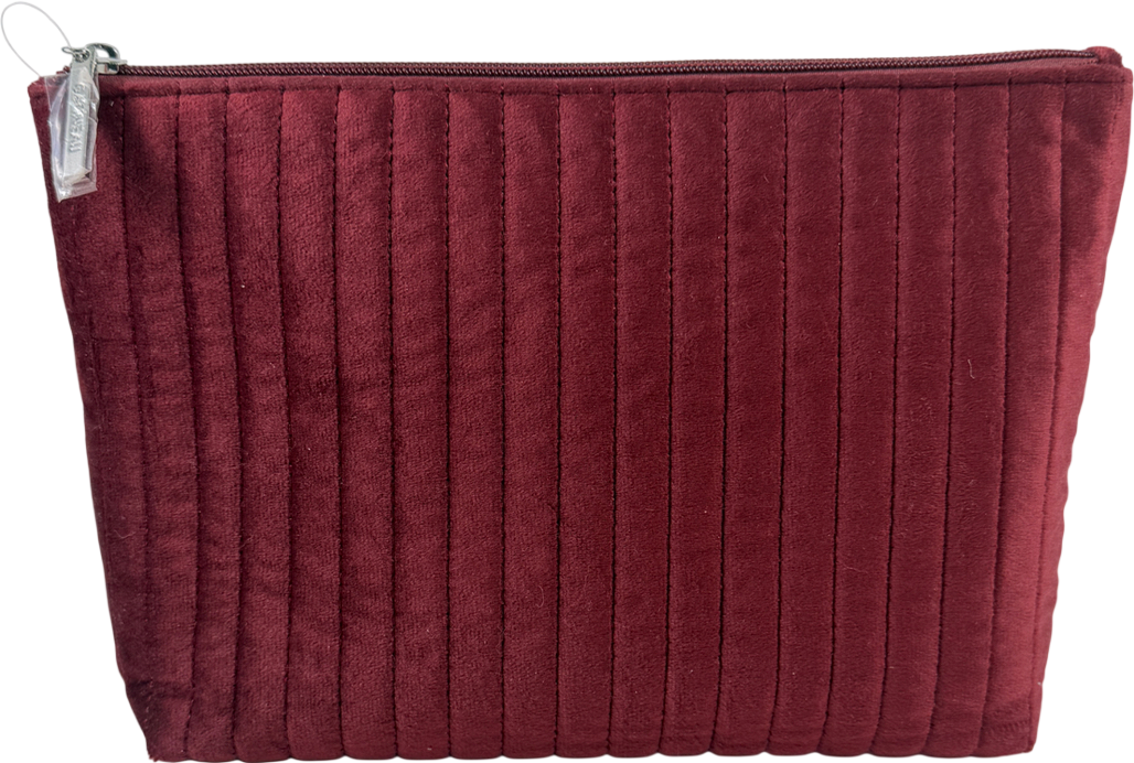 Gatineau Red Velour Makeup Bag