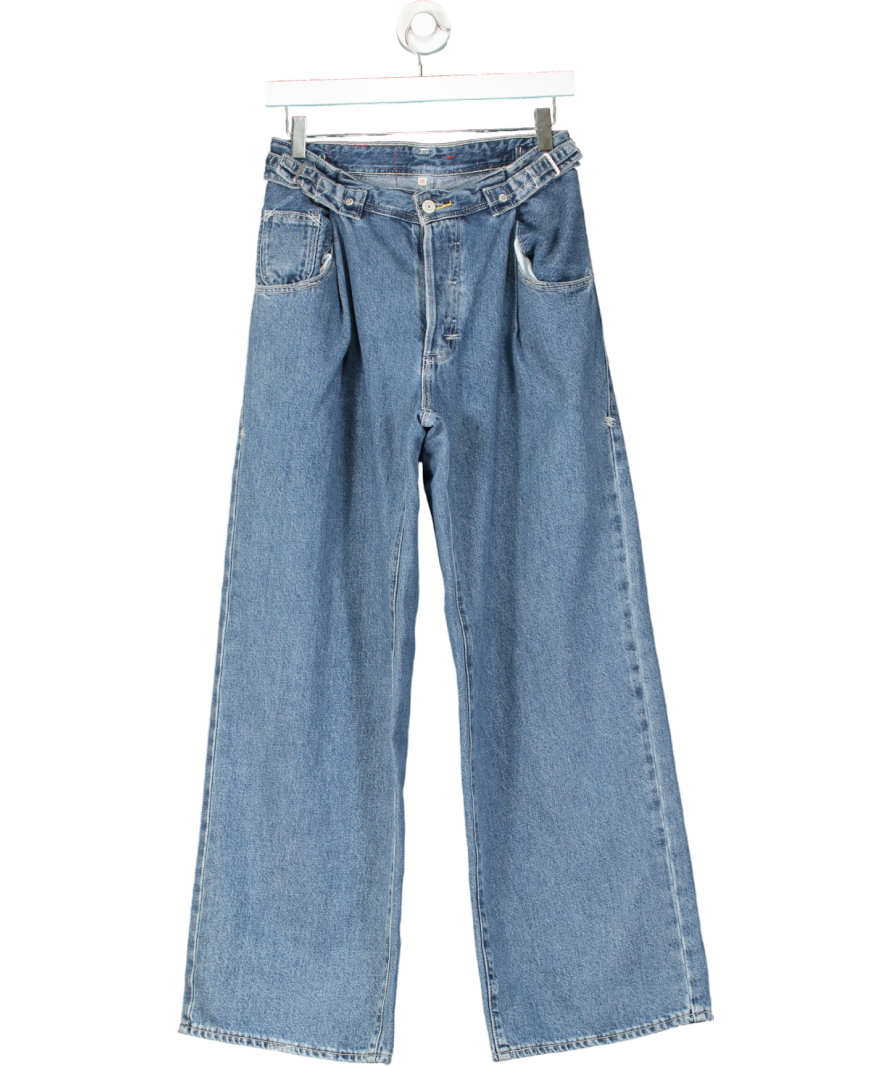 Levi’s Red Label High Wide Leg Blue Jeans UK W25