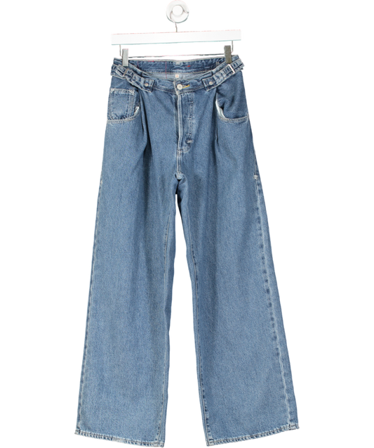 Levi’s Red Label High Wide Leg Blue Jeans UK W25