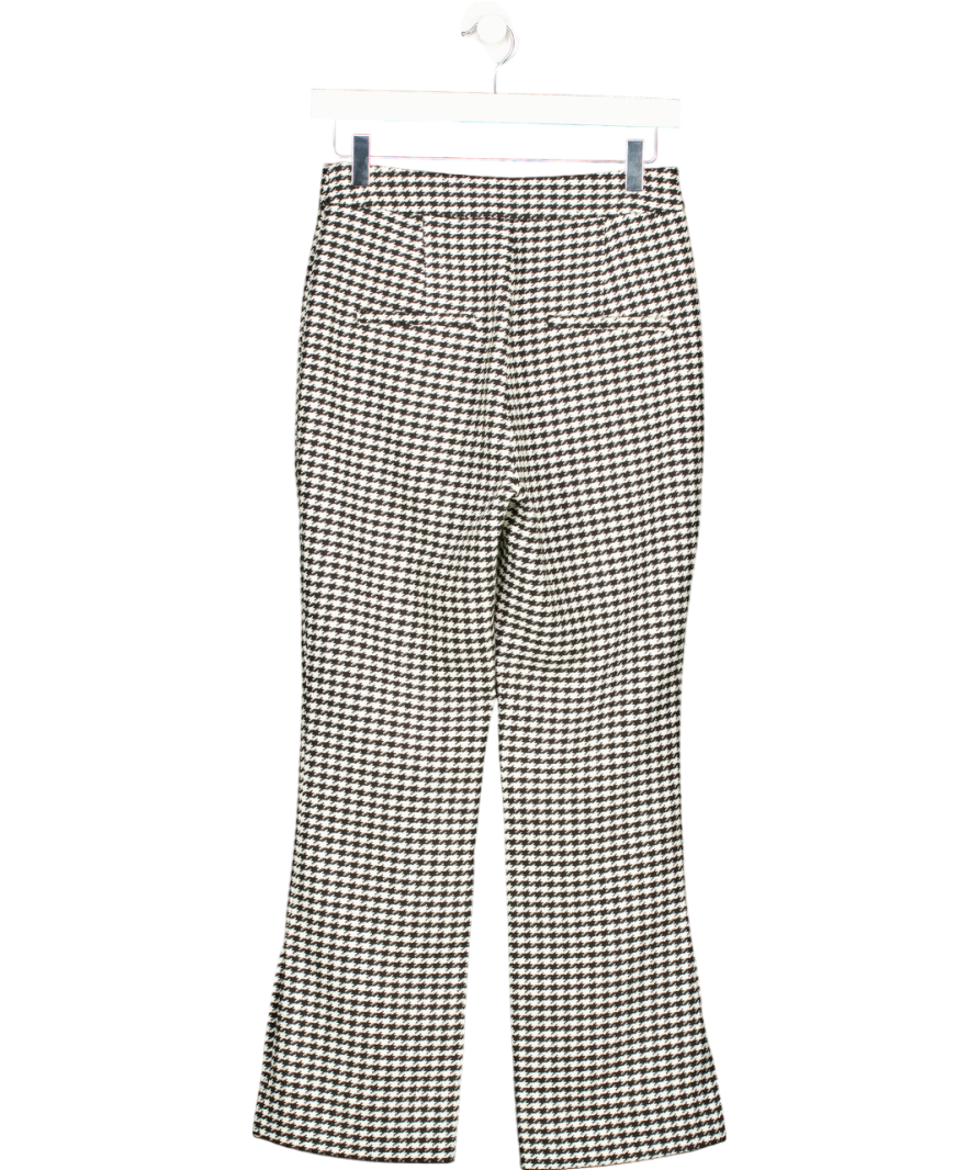 Veronica Beard Black And White Scuba Trousers UK 4
