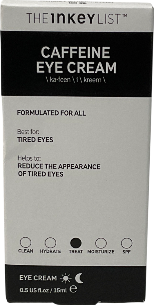 The Inkey List Caffeine Eye Cream 15ml