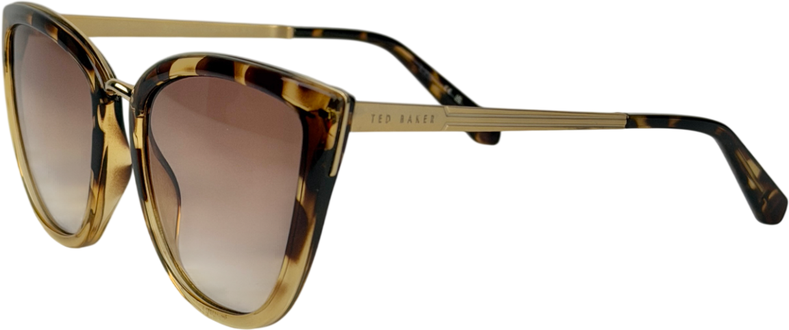 Ted Baker Tb1642-129 Doris Tortoise Brown Gradient Sunglasses