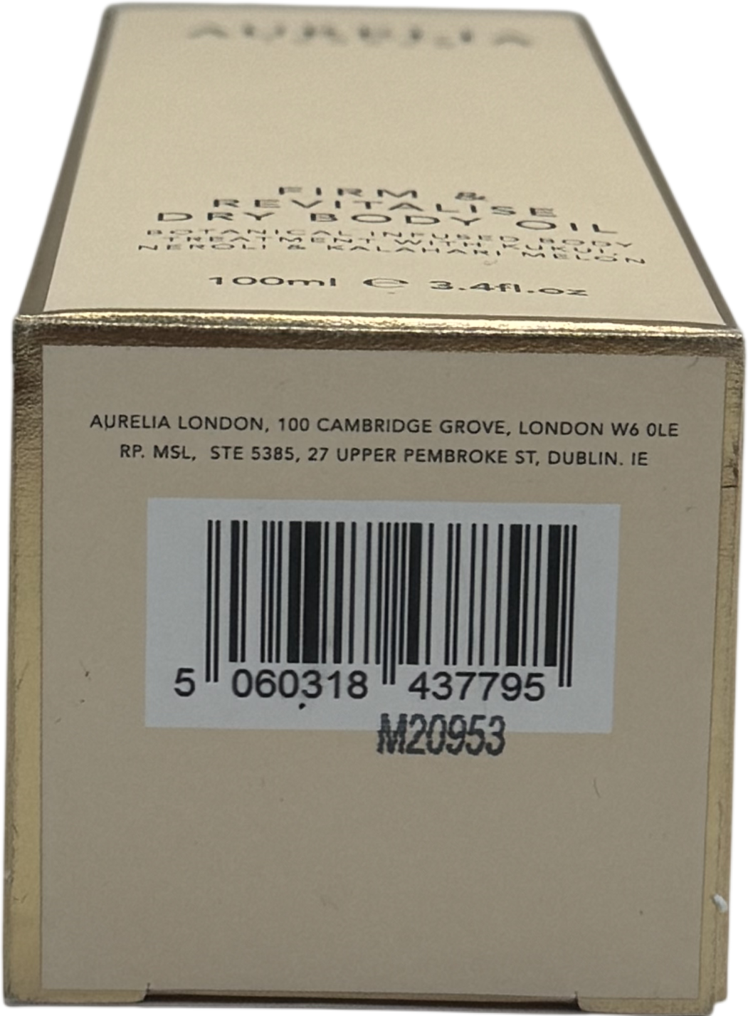 Aurelia Firm & Revitalise Dry Body Oil 100ml