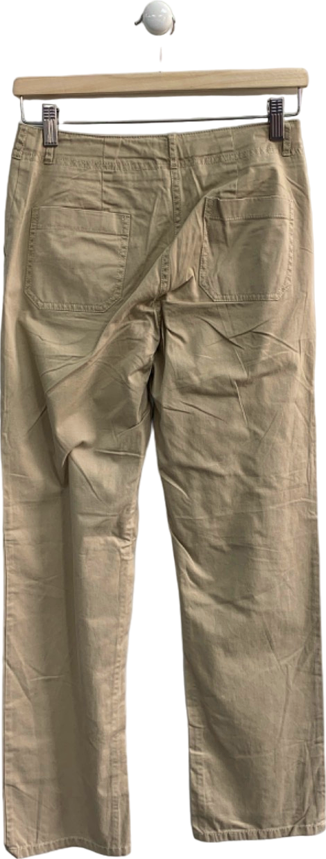 Boden Khaki Cotton Chino Trousers UK 6R