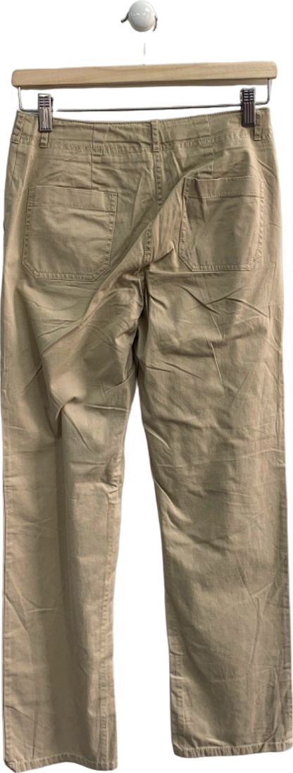 Boden Khaki Cotton Chino Trousers UK 6R