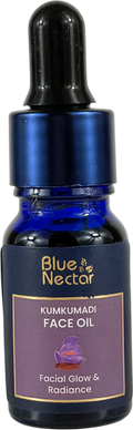 BLUE NECTAR Kumkumadi Oil For Face, Ayurvedic Saffron Face Serum For Women & Men | Collagen & Anti Aging Serum For Mature Skin | Anti Wrinkle Facial Oil 10ml