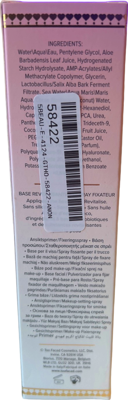 Too Faced Hangover 3-in-1 Replenishing Primer & Setting Spray 120ml