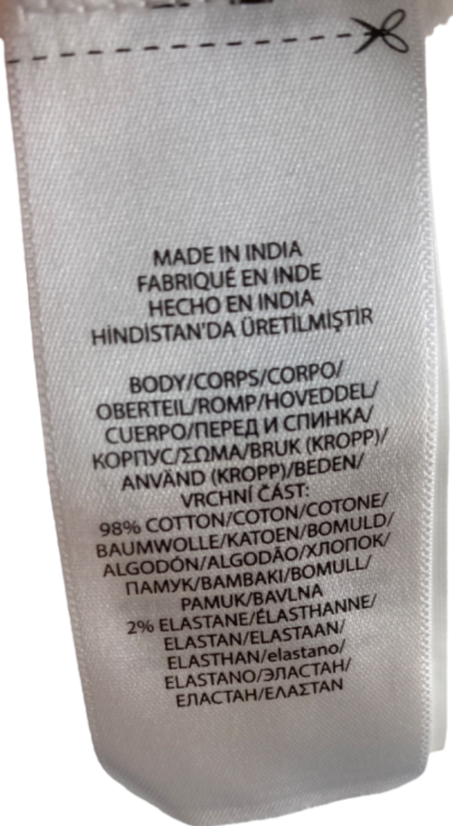 Ralph Lauren White SS Polo Shirt UK 2 Years