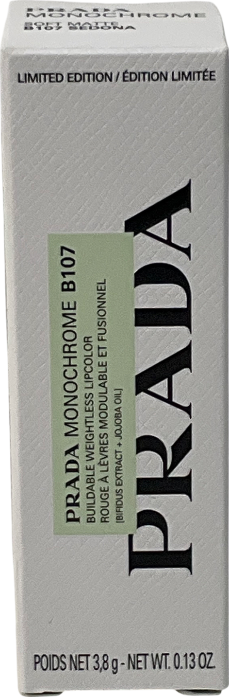 Prada Monochrome Soft Matte Lipstick 107 3.8