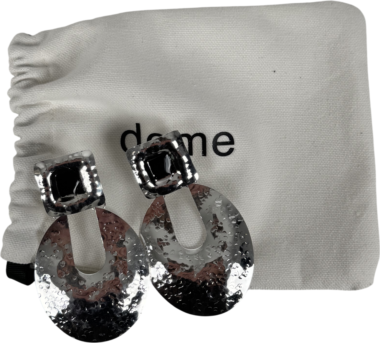 Deme Metallic Eda Sculptural Earrings