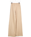 4th & Reckless Brown Mocha 4th Wide Leg Branded Joggers- Fergie UK XS