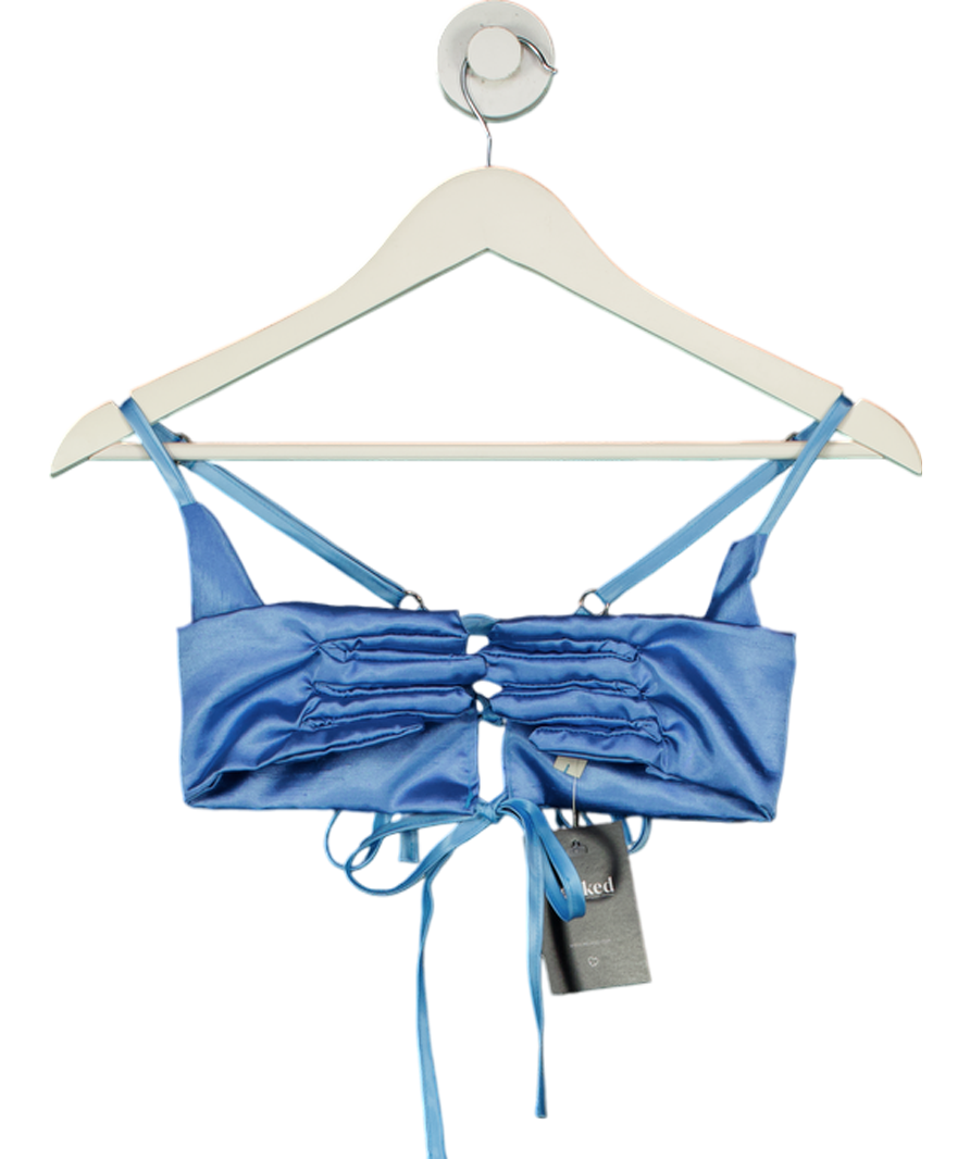 T Label Blue Florence Gloves Bra UK XS