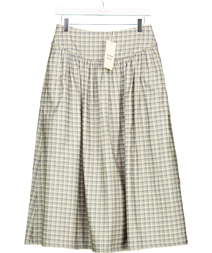 My mum made it Multicoloured Chequered Skirt UK M