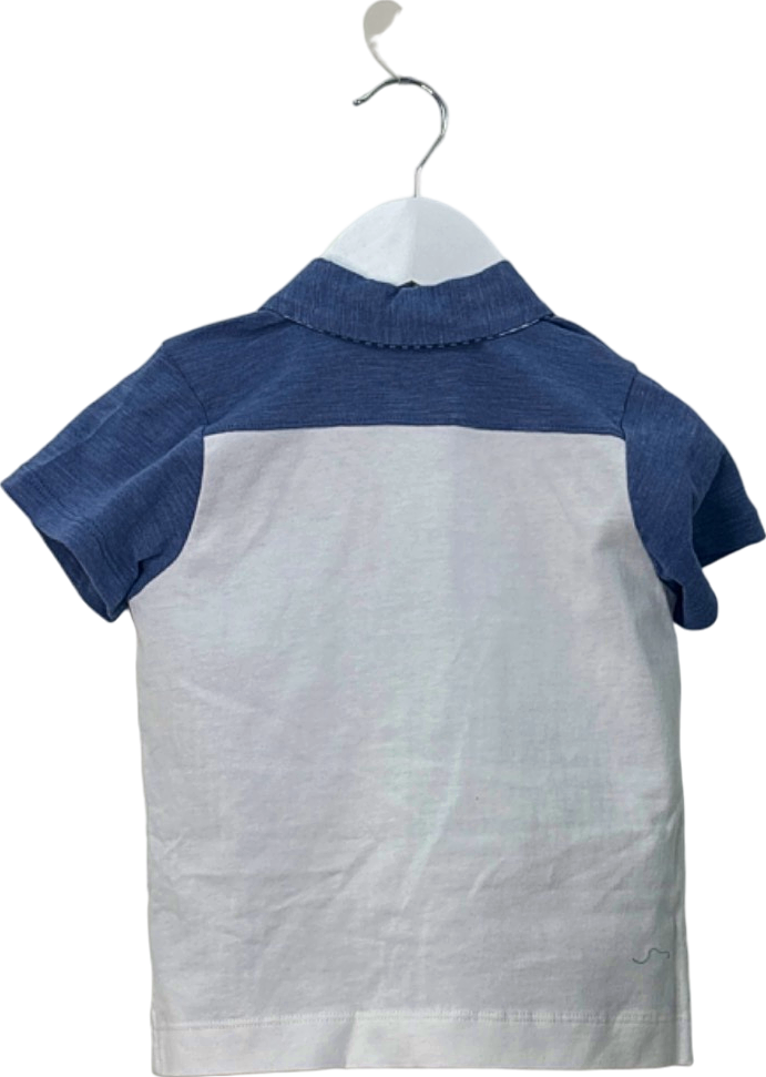 Tutto Piccolo Navy Blue 2 Pieces Set (Shirt & Shorts) UK Size 3 Years