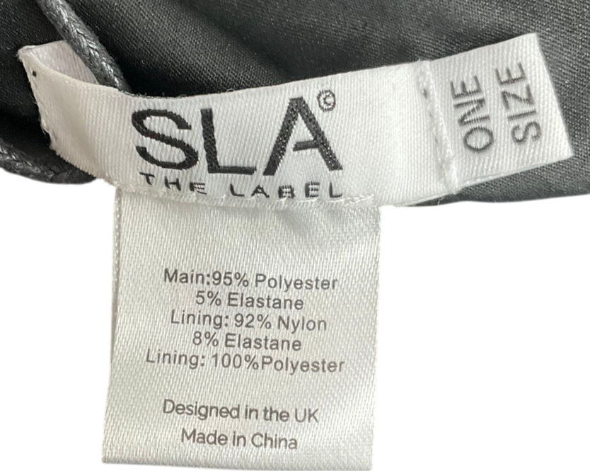 SLA the label Black Niamh Top One Size