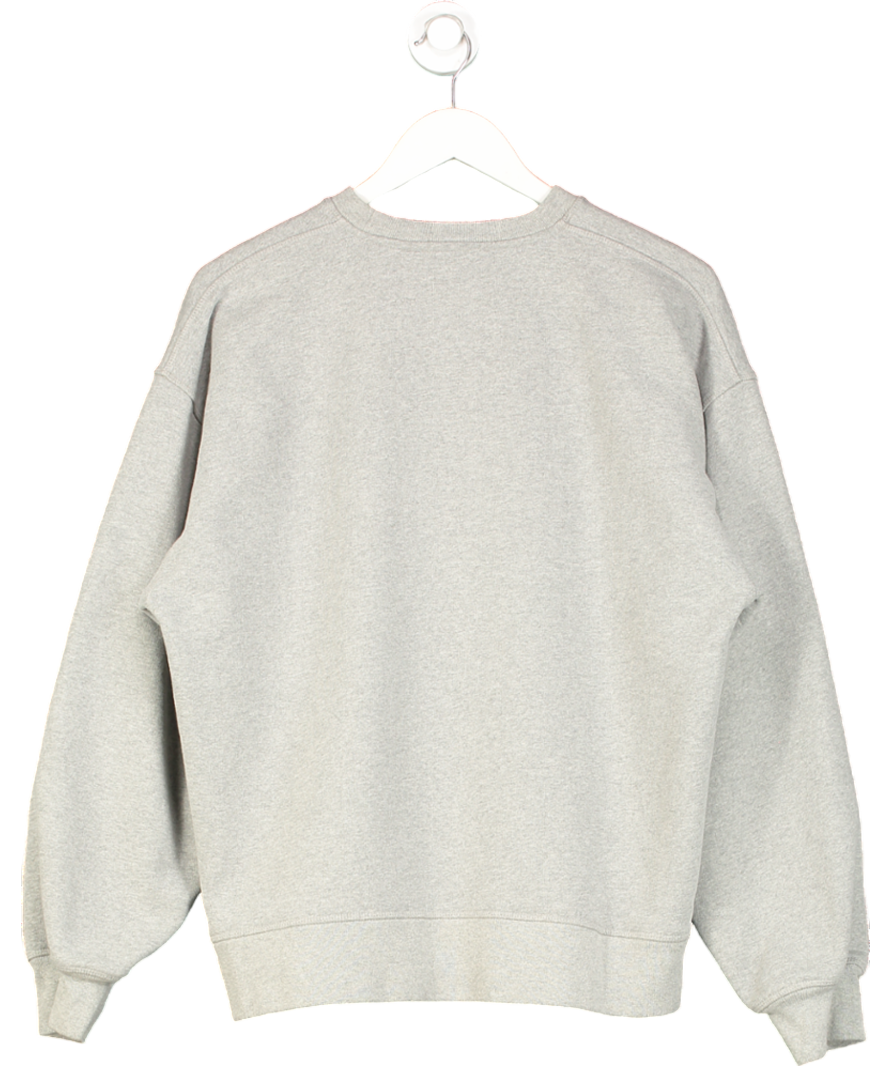 Raey Grey Recycled-yarn Cotton-blend Sweatshirt UK 10