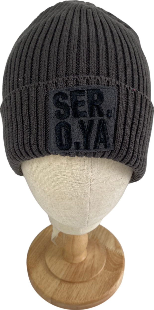 Ser.o.ya Grey Rocco Beanie One Size