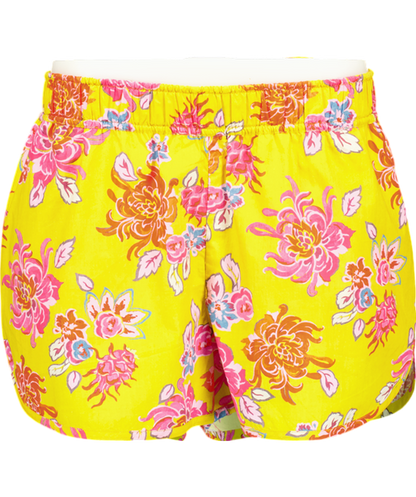 Rhode Resort Yellow floral cotton Keith Shorts UK S