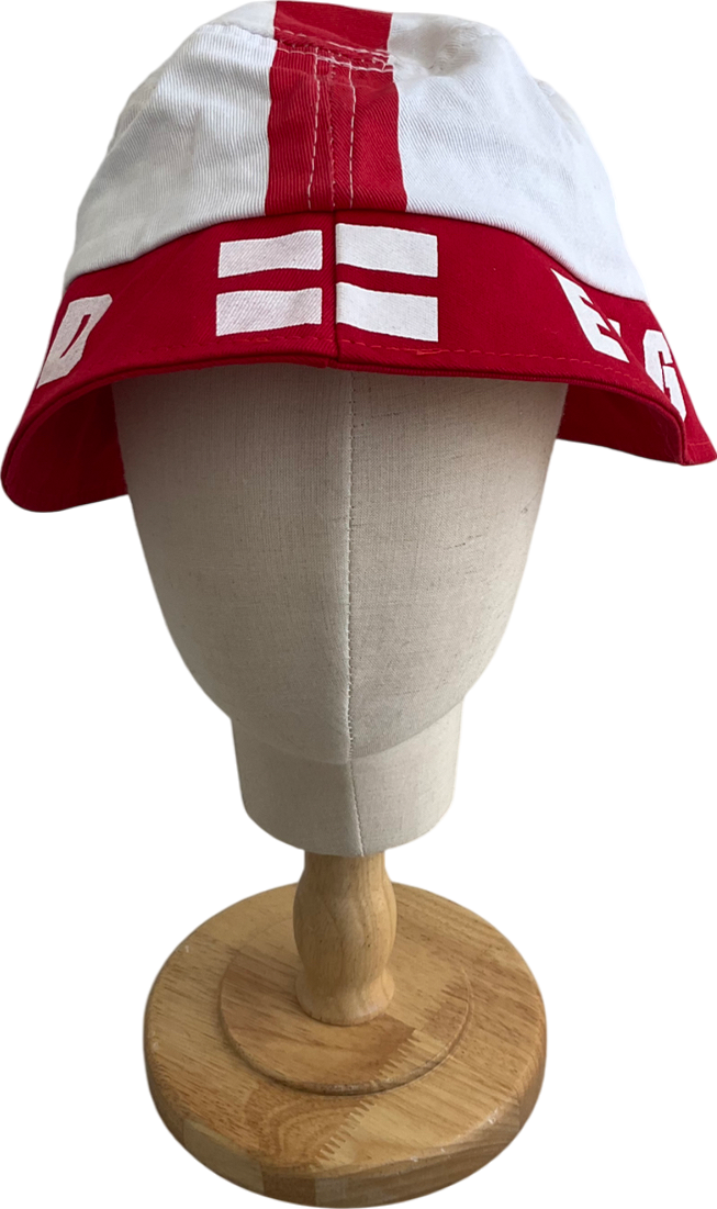 Red England Bucket Hat One Size