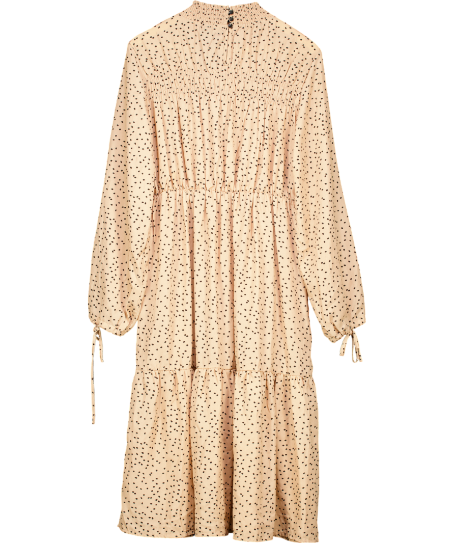 Y.A.S Beige Yaschemma Smock Dress UK M