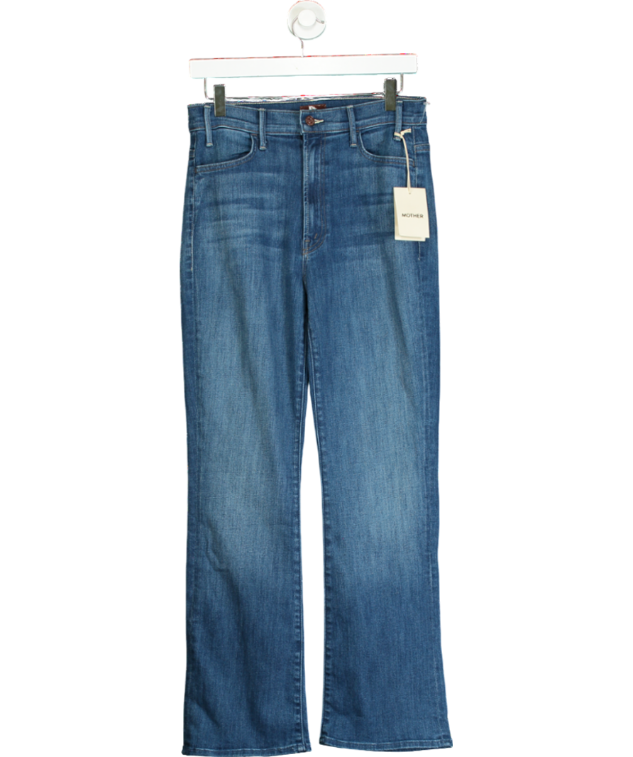 Mother Blue The Hustler Ankle Straight-leg Jeans W28