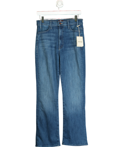 Mother Blue The Hustler Ankle Straight-leg Jeans W28