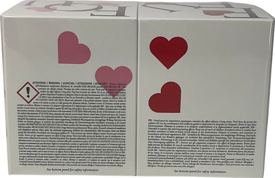 Diptyque Valentines Day Baies and Roses Candle Duo Set 2x190g